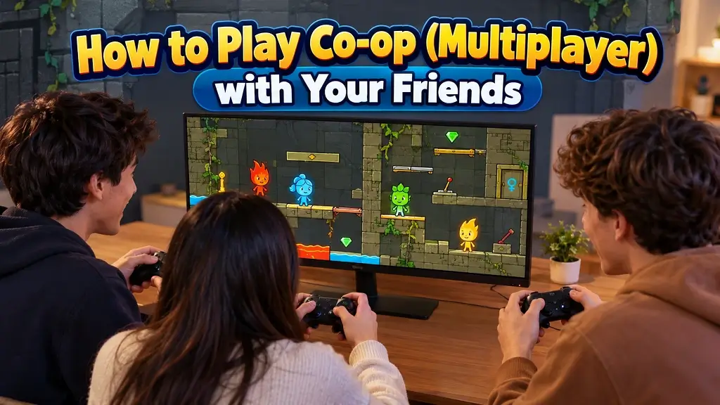 Fireboy and Watergirl 7 Co-op (Multiplayer)