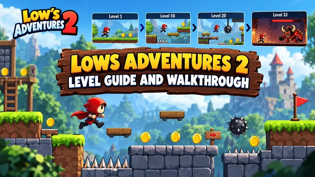 Low’s Adventures 2 Level Guide
