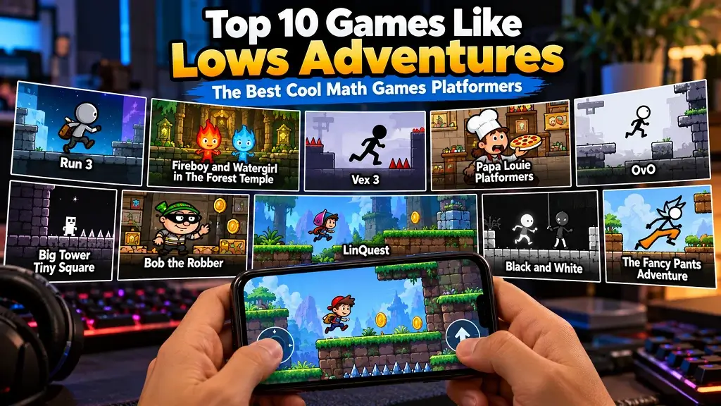 Top Platformer Games Like Lows Adventures